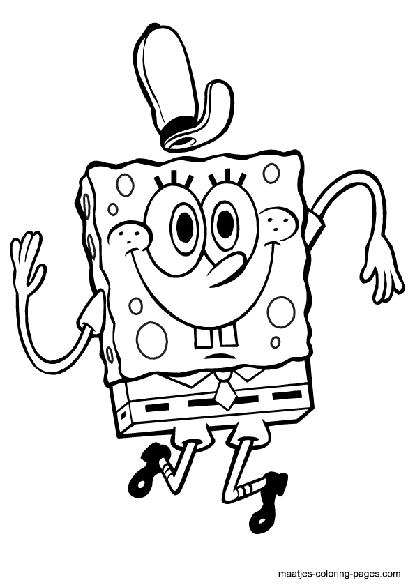 Sponge Bob kolorowanki